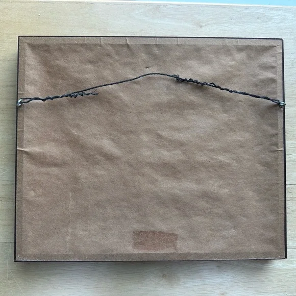 Vintage Whitby Harbour Watercolor Print  9.5x11.5 Inch Colin Williamson Framed - Picture 9 of 11